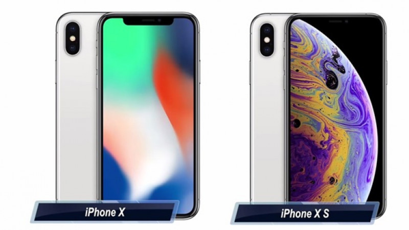 The design of the model Xs is fully consistent with the iPhone X